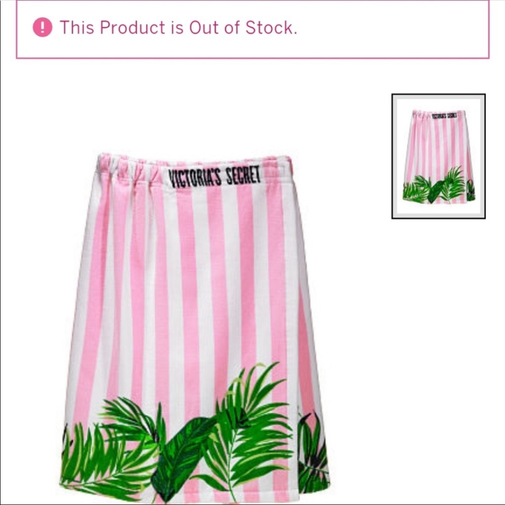 Victoria secret towel wrap new